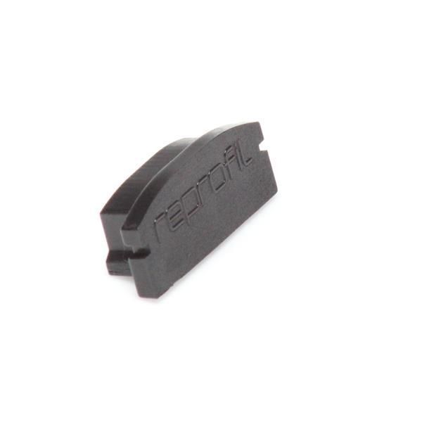 Deko-Light Endkappe F-AU-01-15 Set 2 Stk, Schwarz, 21mm 978532