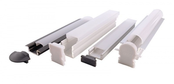 Deko-Light Endkappe F-AU-02-08 Set 2 Stk, Grau, 14mm 978541