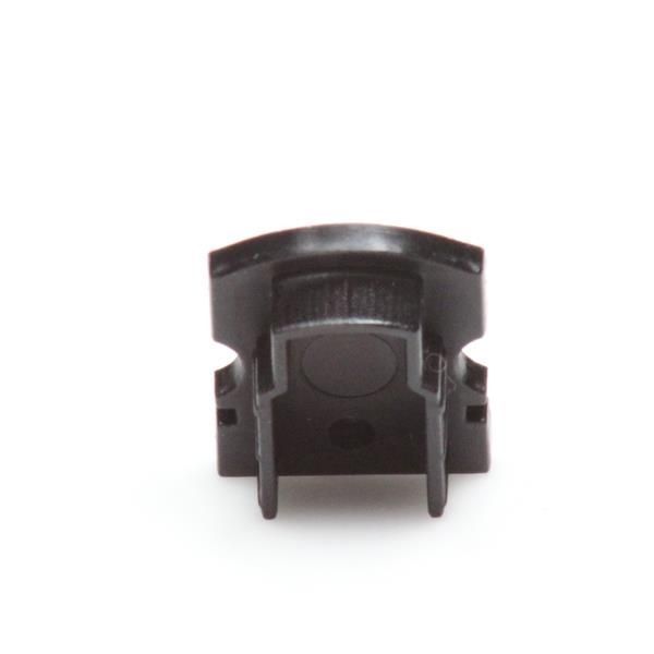 Deko-Light Endkappe F-AU-02-08 Set 2 Stk, Schwarz, 14mm 978542
