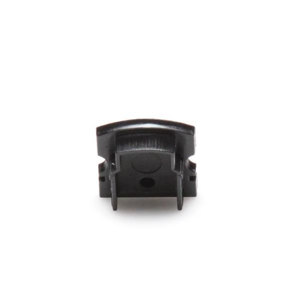 Deko-Light Endkappe F-AU-02-10 Set 2 Stk, Schwarz, 16mm 978552