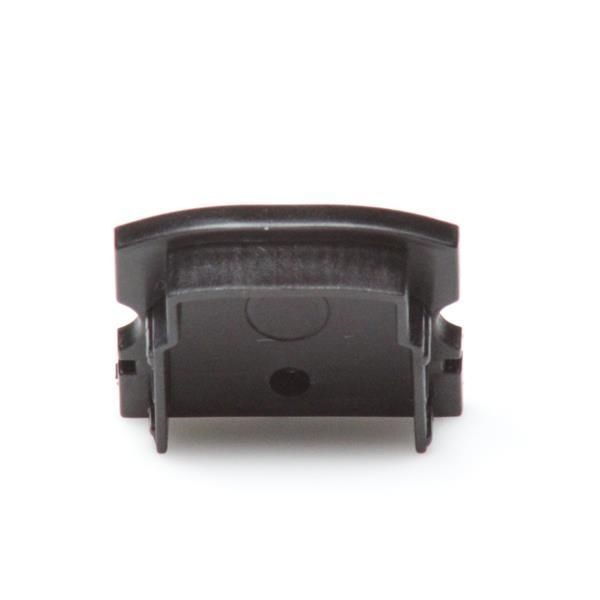 Deko-Light Endkappe F-AU-02-15 Set 2 Stk, Schwarz, 21mm 978572