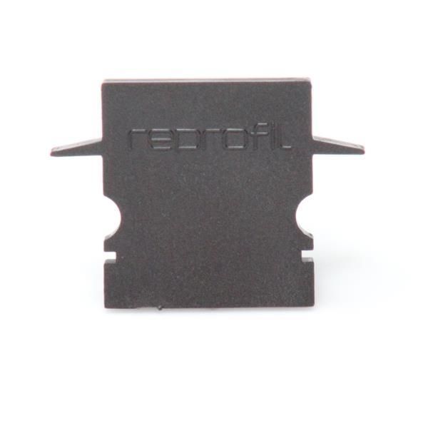 Deko-Light Endkappe H-ET-02-12 Set 2 Stk, Schwarz, 27mm 979072