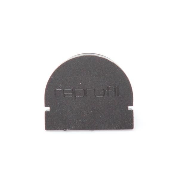 Deko-Light Endkappe R-AU-01-12 Set 2 Stk, Schwarz, 18mm 979512