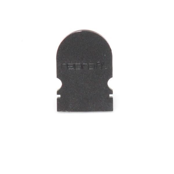 Deko-Light Endkappe R-AU-02-10 Set 2 Stk, Schwarz, 16mm 979522