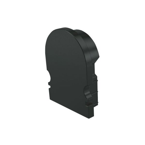 Deko-Light Endkappe R-AU-02-12 Set 2 Stk, Schwarz, 18mm 979532