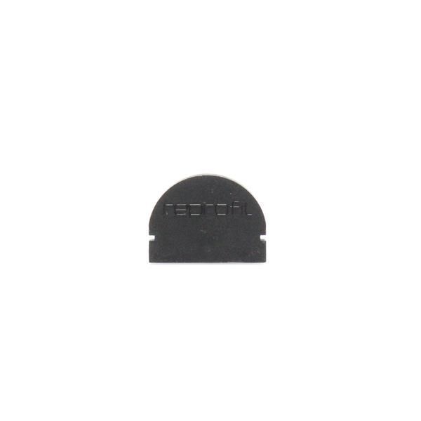 Deko-Light Endkappe R-AU-01-15 Set 2 Stk, Schwarz, 21mm 979592