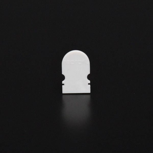 Deko-Light Endkappe R-AU-02-08 Set 2 Stk, Grau, 14mm 979601