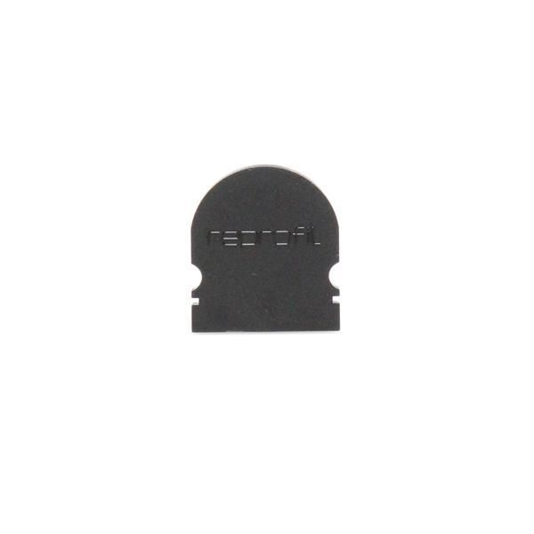 Deko-Light Endkappe R-AU-02-15 Set 2 Stk, Schwarz, 21mm 979612