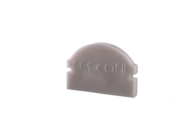 Deko-Light Endkappe L-AU-01-10 Set 2 Stk, Grau, 16mm 980001