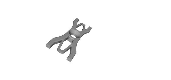 Deko-Light Montageclip, Set (2 Stk.), Weiß, 32mm 980023