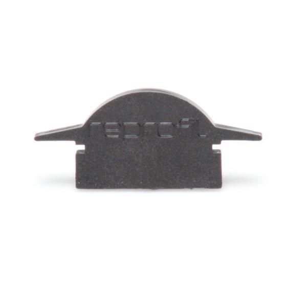 Deko-Light Endkappe L-ET-01-10 Set 2 Stk, Schwarz, 25mm 980042
