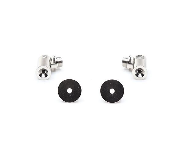 Deko-Light Universal Halteclip Aufnahme (schwenkbar) Set 2 Stk, Metall, Silber 987080