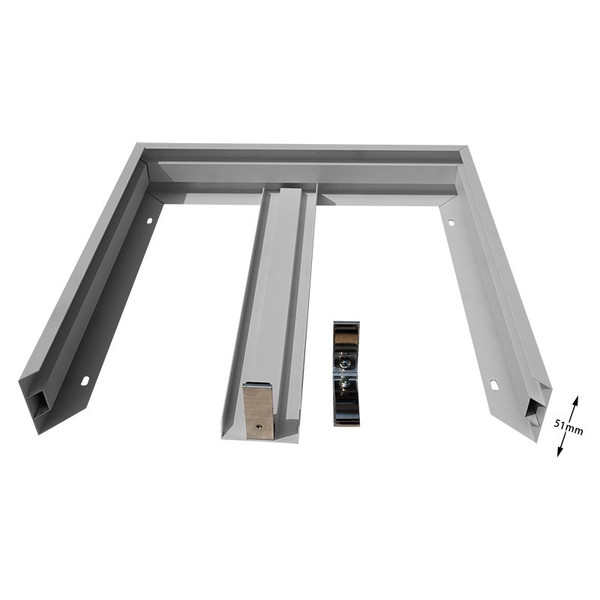 Dotlux 2039-1 Aufbaurahmen für Deckenmontage 620x620x51mm LED-Panele