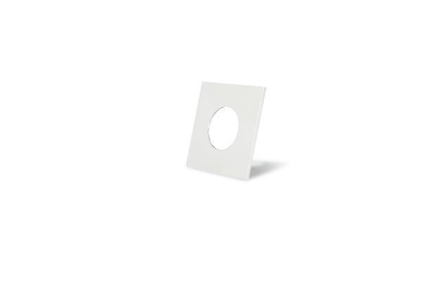 Dotlux 3435 Zierring für MULTI und MULTIsun eckig chrom