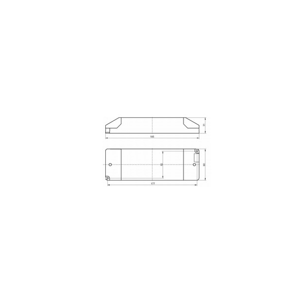 Dotlux 4522-24 LED-Netzteil CV 24 DC 12-75W 0,5-3,1A dimmbar Phasenan/abschnitt IP20