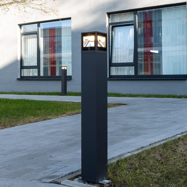 Dotlux 4559-130360 LED-Pollerleuchte WAY 55cm 7,5/15W 3000K