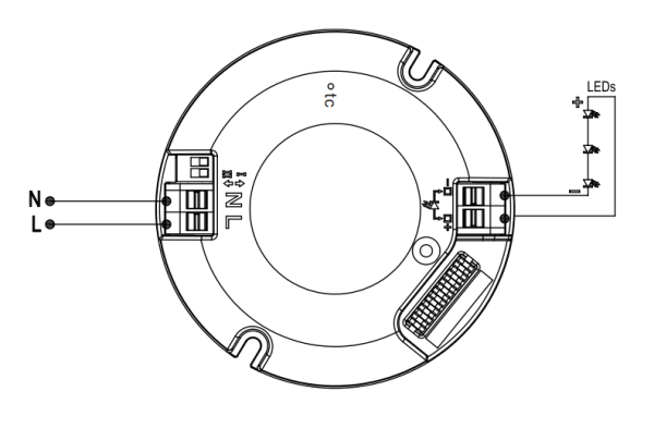 Dotlux 4940 LED-Netzteil QUICK-FIXadapt CC 500mA sensor