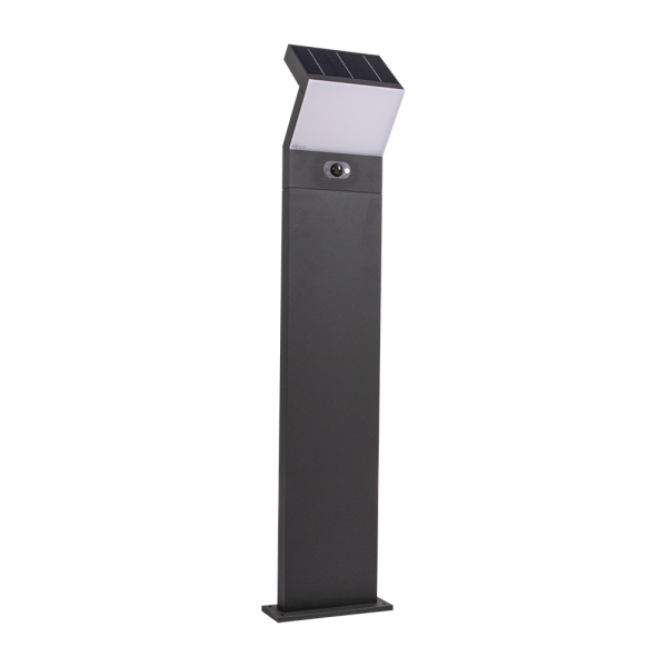 Dotlux 4966-030120 LED-Solar-Pollerleuchte FLASHground mit Sensor 100 cm 3,5W 3000K