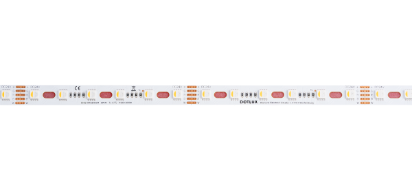 Dotlux 5082-0RGBW5M RGBW CURVE LED-Streifen 96W 12mm IP20 5m-Rolle inkl. 50cm Anschlusskabel beidseitig
