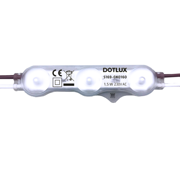 Dotlux 5169-0R0160 LED-Modul ACplus 1,5W 160° IP67 rot 100er Kette