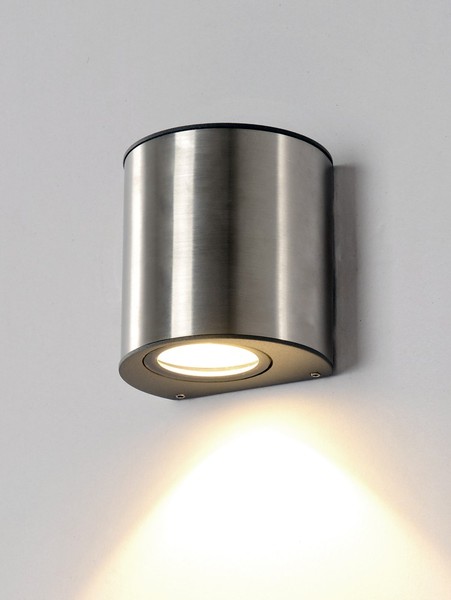 Eco-Light Ilumi LED Aussenwandleuchte 3000 K 6W IP54 Edelstahl