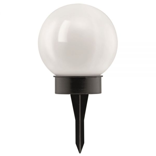 Eglo LED Aussenleuchte Kugel Ø15cm weiss Solarbetrieb mit Schalter