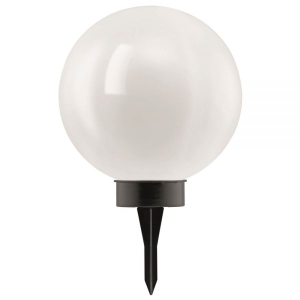 Eglo LED Aussenleuchte Kugel Ø25cm weiss Solarbetrieb mit Schalter