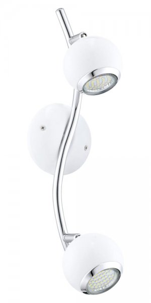 Eglo LED Deckenleuchte Bimeda GU10 2x3W L:36.5cm weiss