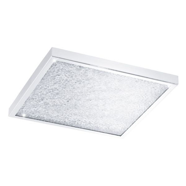 Eglo 32026 Cardito LED Deckenleuchte 27W 44x44cm Chrom