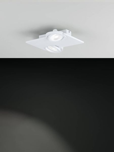 EGLO 39134 BREA LED Spot-Leuchte klar 2x5W 3000K warmweiss