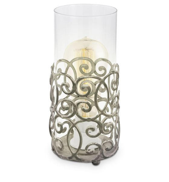 Eglo 49274 Cardigan Tischleuchte E27 Stahl braun-patina