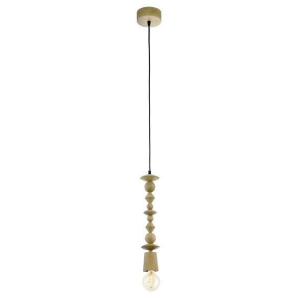 Eglo 49369 Avoltri Hängeleuchte E27 Holz Eiche