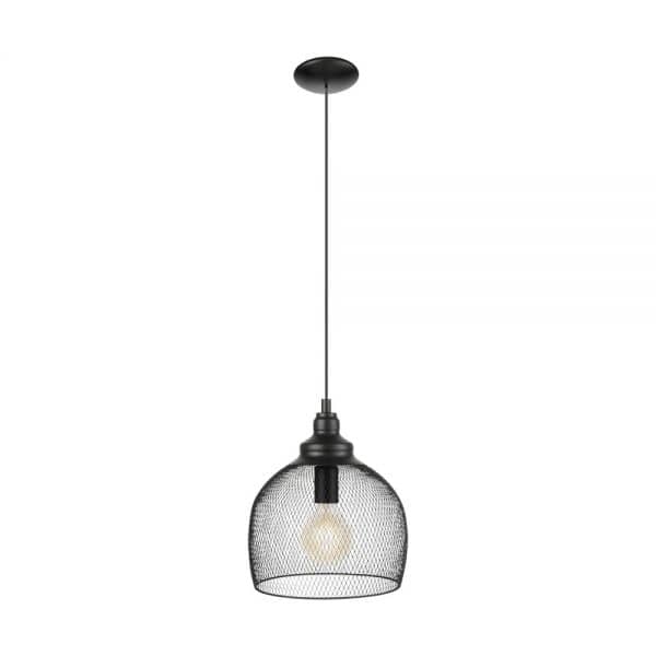 Eglo 49736 Straiton Hängeleuchte E27 schwarz