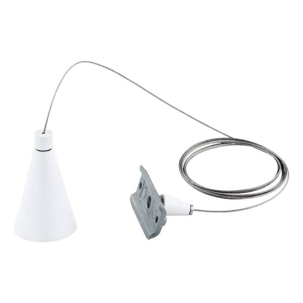 Eglo 60157 TRACK ON Schienensystemkomponente Ø43mm Weiss