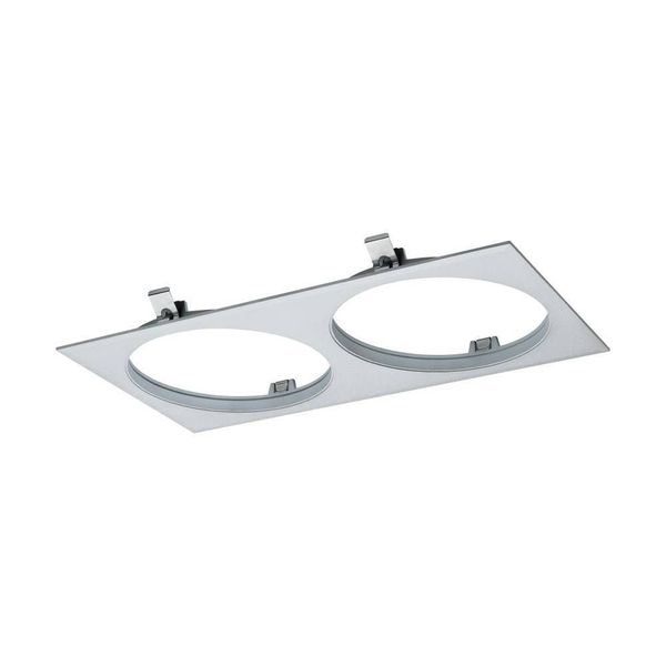 Eglo 60913 IN111/2SQ Einbaurahmen 320x165mm Silber