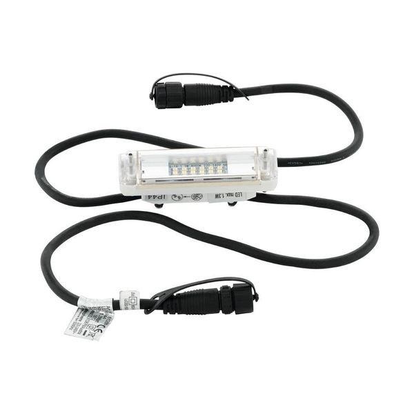 Eglo 61286 PASADA LED Handlaufleuchte 1,3W 110x29mm Weiss Transparent Neutralweiss IP44