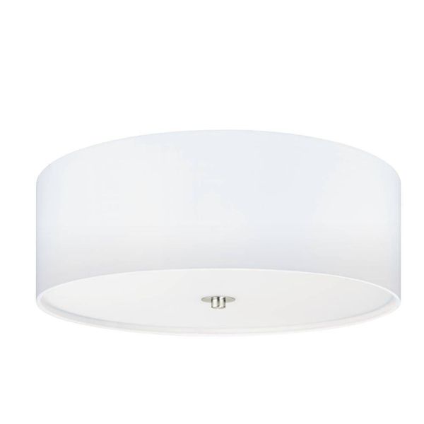 Eglo 61395 PASTERI PRO E27 Schirm Ø475mm Weiss