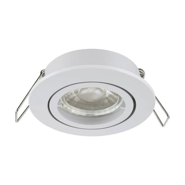 Eglo 61513 TEDO PRO GU10 Einbauspot Downlight Ø82mm Weiss