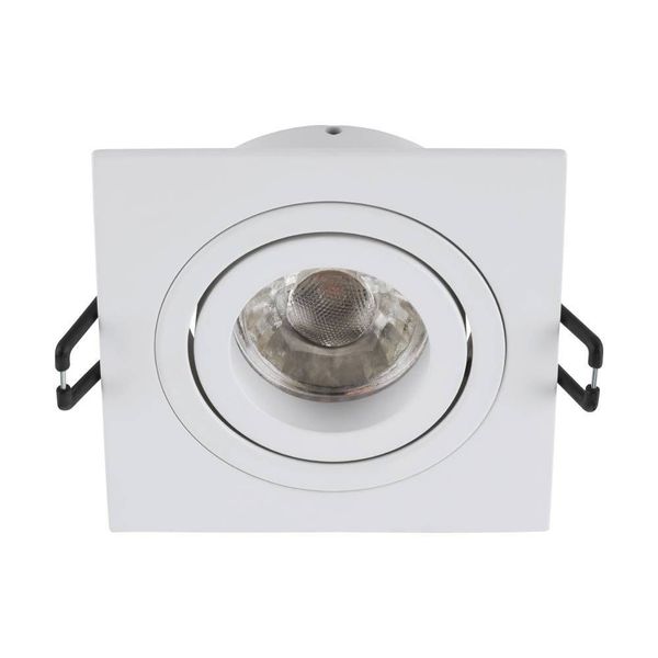 Eglo 61527 TERNI PRO GU10 Einbauspot Downlight 92x92mm Weiss