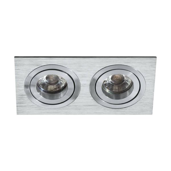 Eglo 61532 TERNI PRO GU10 Einbauspot Downlight 175x92mm Alu-Gebürstet
