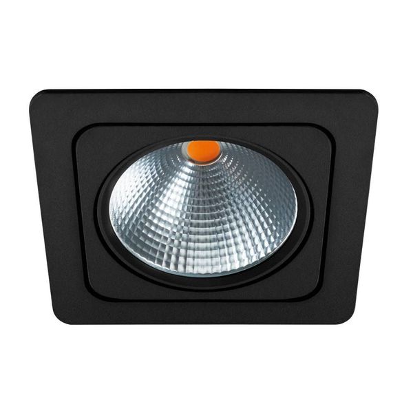 Eglo 61666 VASCELLO G LED Einbauspot Downlight 1x21W 150x150mm Schwarz Warmweiss