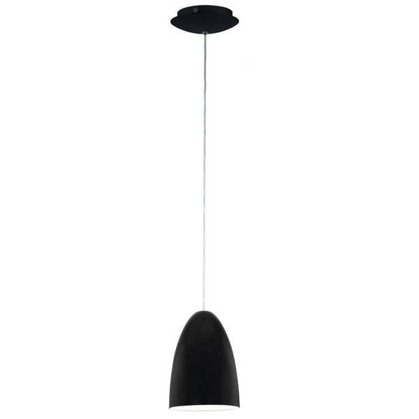 Eglo 62082 SARABIA PRO E27 Pendelleuchte Ø160mm Schwarz