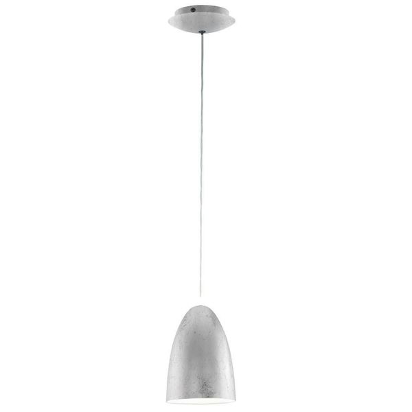 Eglo 62083 SARABIA PRO E27 Pendelleuchte Ø160mm Silber