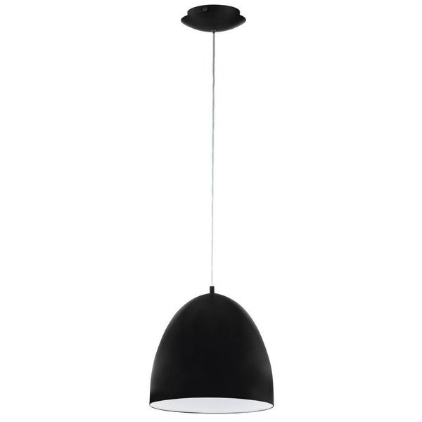 Eglo 62102 SARABIA PRO E27 Pendelleuchte Ø405mm Schwarz