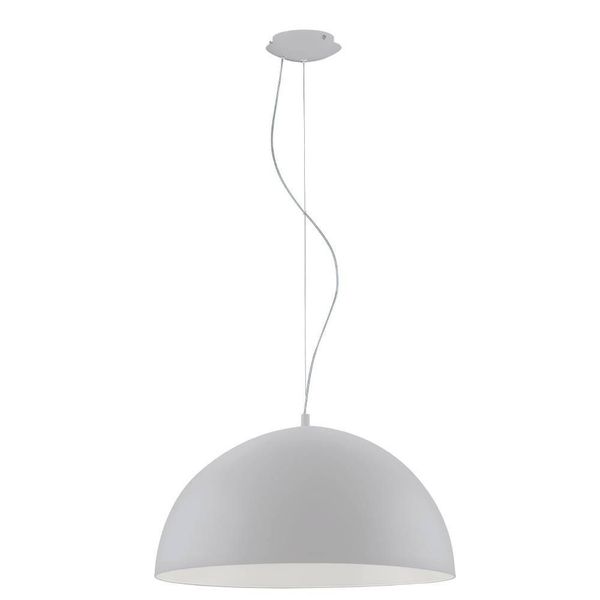 Eglo 62123 GAETANO PRO E27 Pendelleuchte Ø530mm Silber