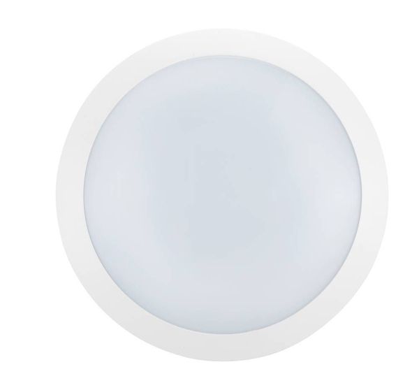 Eglo 62219 BELLARIA LED Außen-Wandleuchte 10,8W Ø300mm Weiss Warmweiss IP66