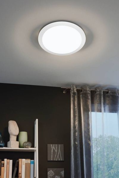 Eglo 62219 BELLARIA LED Außen-Wandleuchte 10,8W Ø300mm Weiss Warmweiss IP66