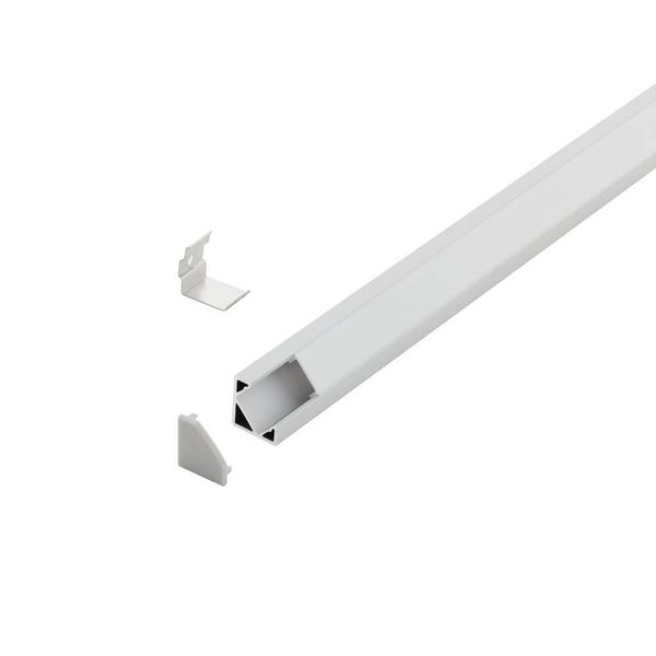 Eglo 62468 RAVELO Außen-Eckschiene 2000x18mm Weiss