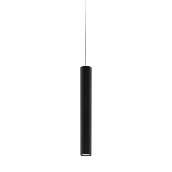 Eglo 62552 TORTORETO LED Pendelleuchte 1x9,4W Ø60mm Schwarz Warmweiss