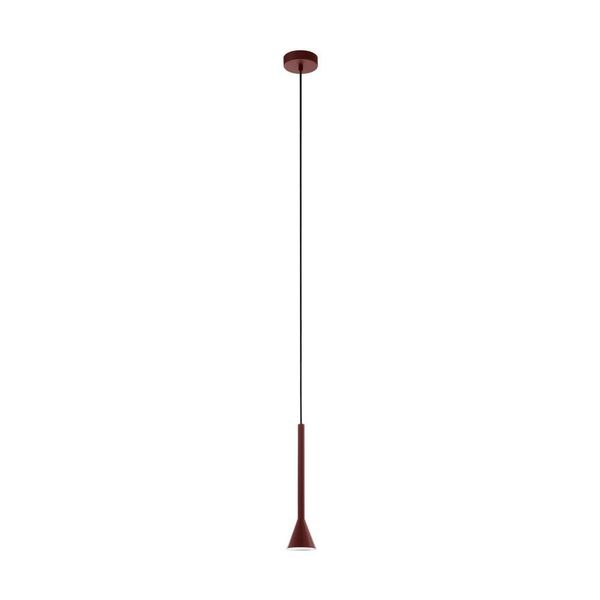 Eglo 62982 CANALELLO GU10 Pendelleuchte Ø85mm Rot